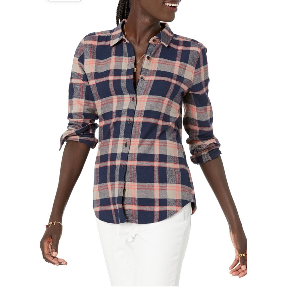 Goodthreads Brushed Flannel Long Sleeve Shirt